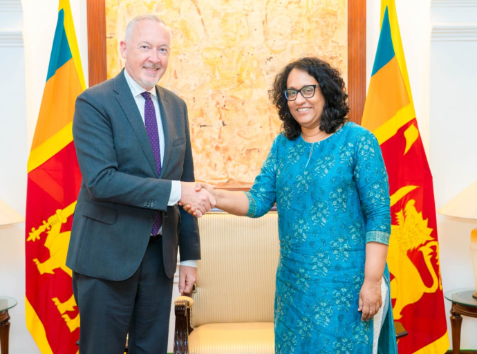 Farewell Call on Prime Minister by H.E. the Ambassador of Belgium to Sri Lanka